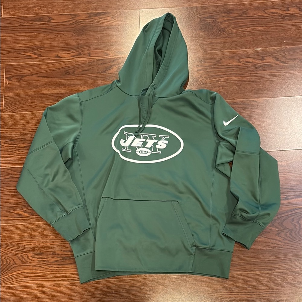 Green Nike Jets Hoodie